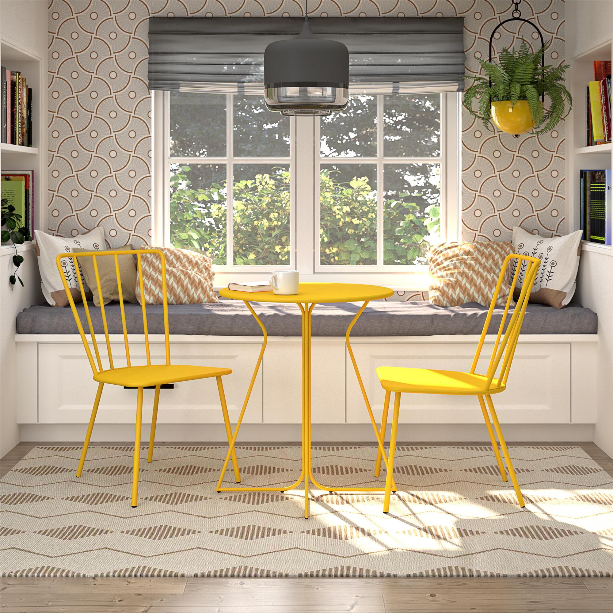 Stylish UV-Protected Poolside Table and EPP Chairs for