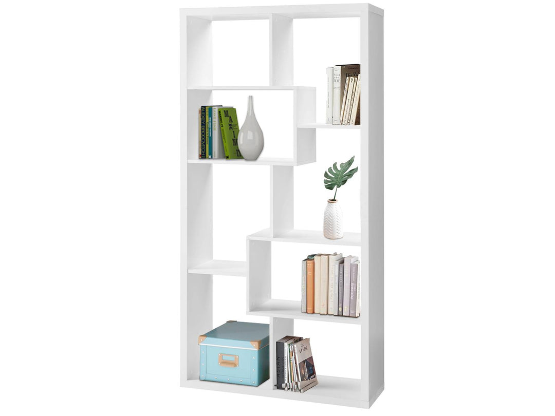 bookcase with standing shelves - Black