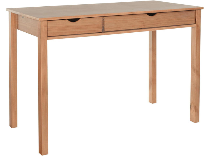 Liv Writing Desk with Two Drawers - Oak