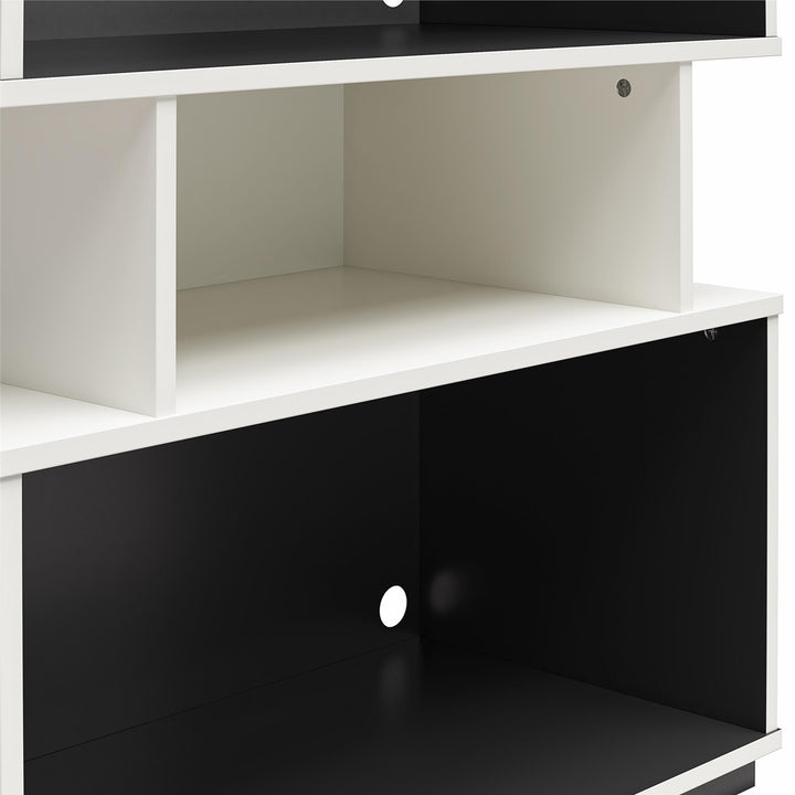Shadow Gaming Storage Unit Bookcase - White