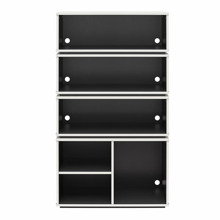 Shadow Gaming & Collectable Display Storage Bookcase - White