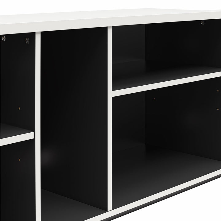 Durable TV stands for gaming rooms -  White