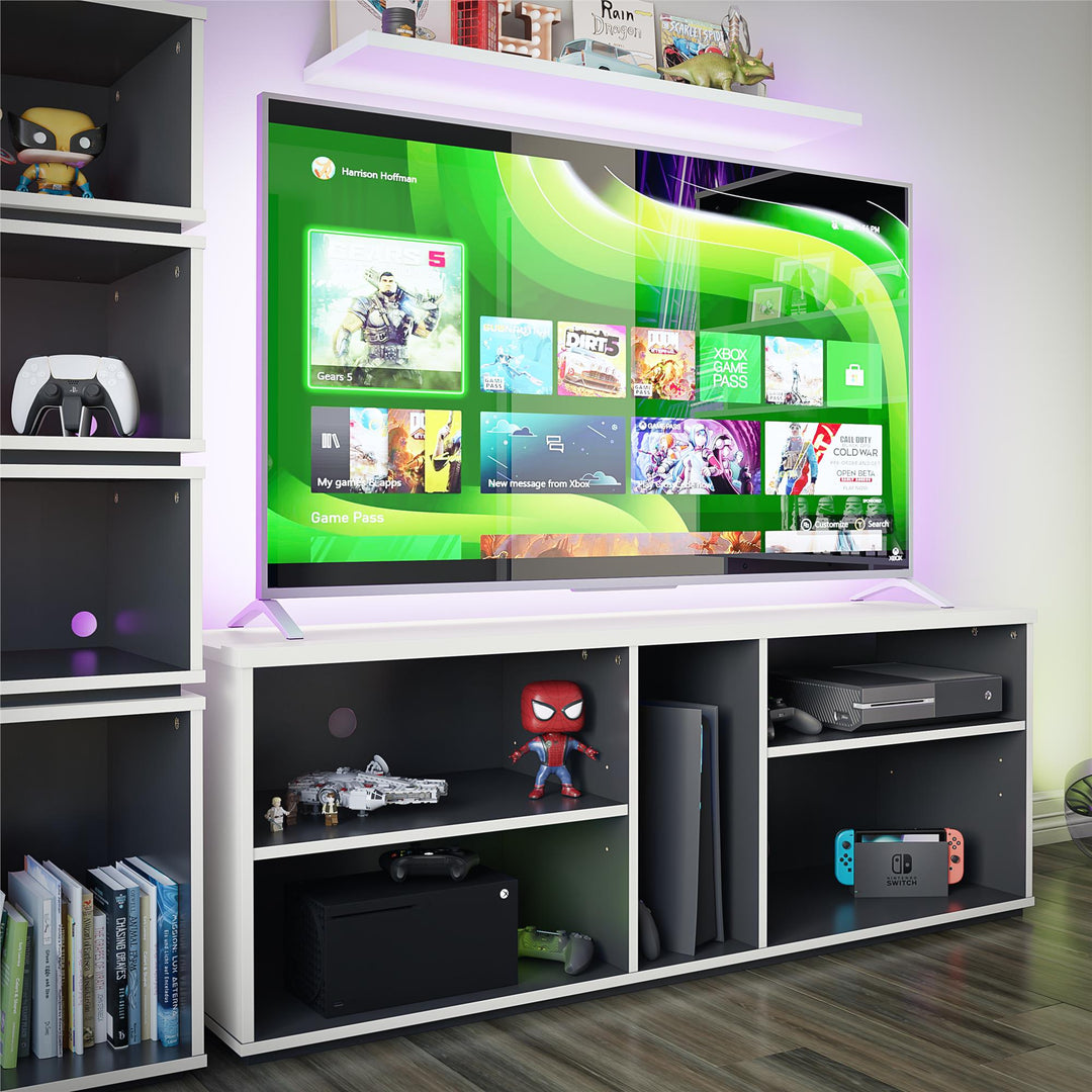 TV stands designed for gamers -  White