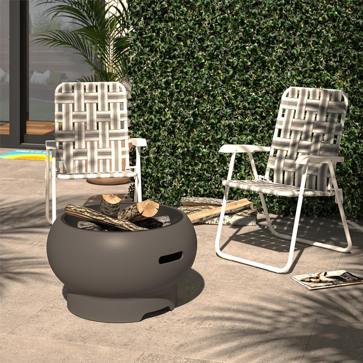poolside folding chairs - Gray