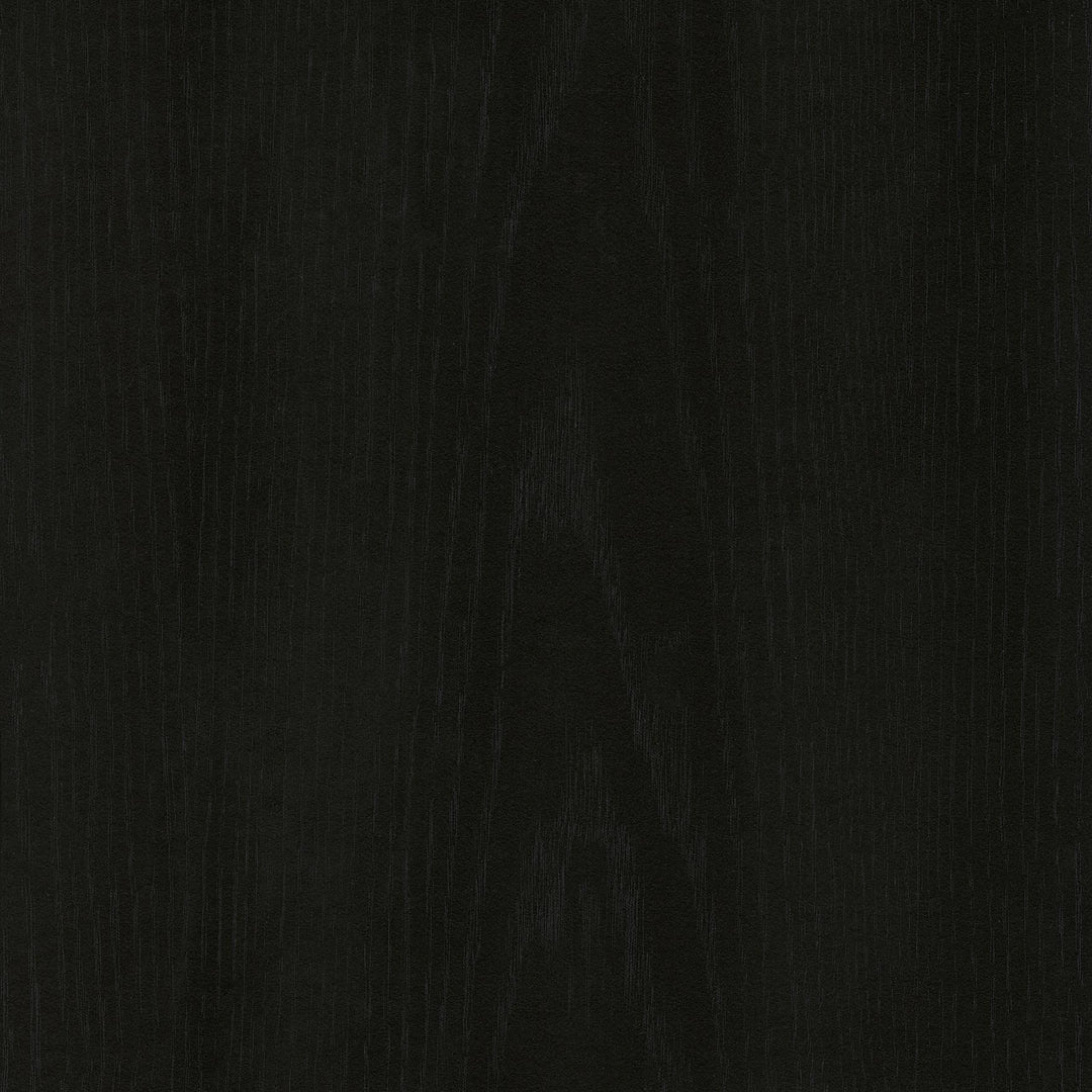 Modern two door accent storage cabinet - Black Oak