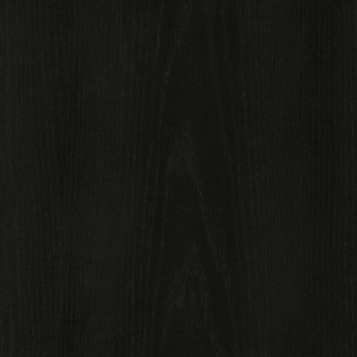 Modern two door accent storage cabinet - Black Oak