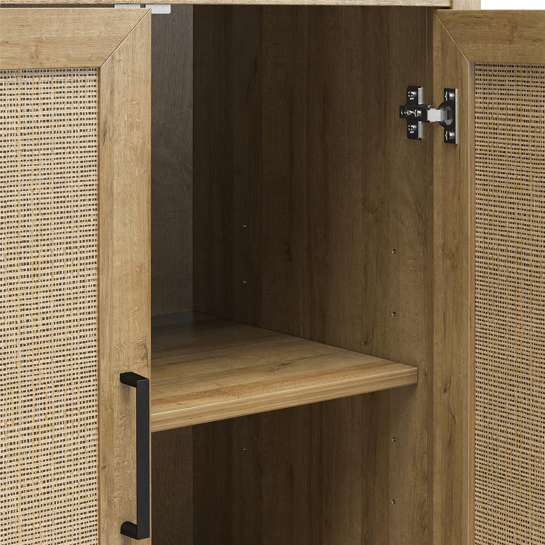 Accent cabinet with doors - Natural