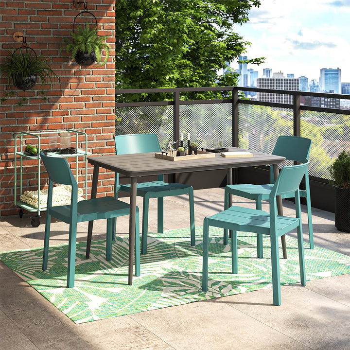  Poolside chitchat furniture - Charcoal - 1-Pack