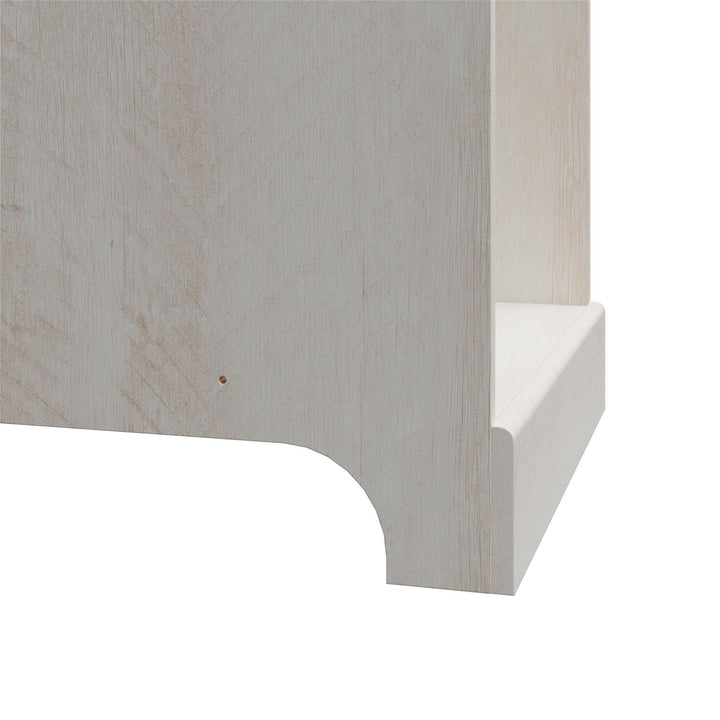 Laundry Room Hanging Rod Unit - Ivory Oak