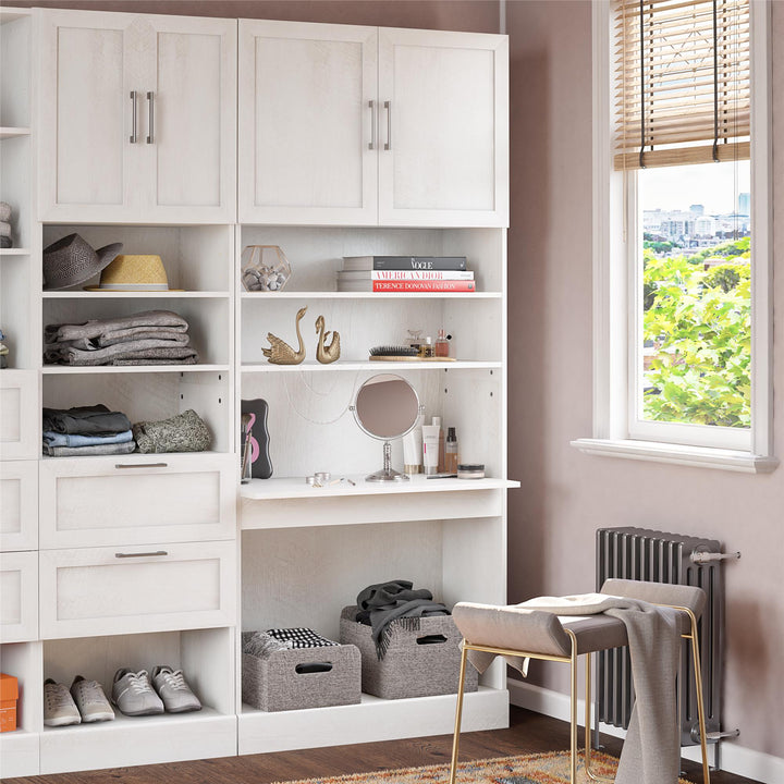 Eiler Vanity Modular Storage - Ivory Oak