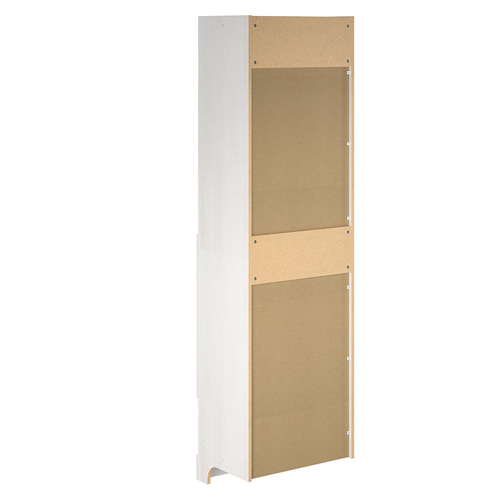 Stylish Closet Shelf Unit - Ivory Oak
