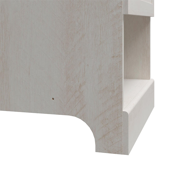 Two Drawer Functional Organizer - Ivory Oak