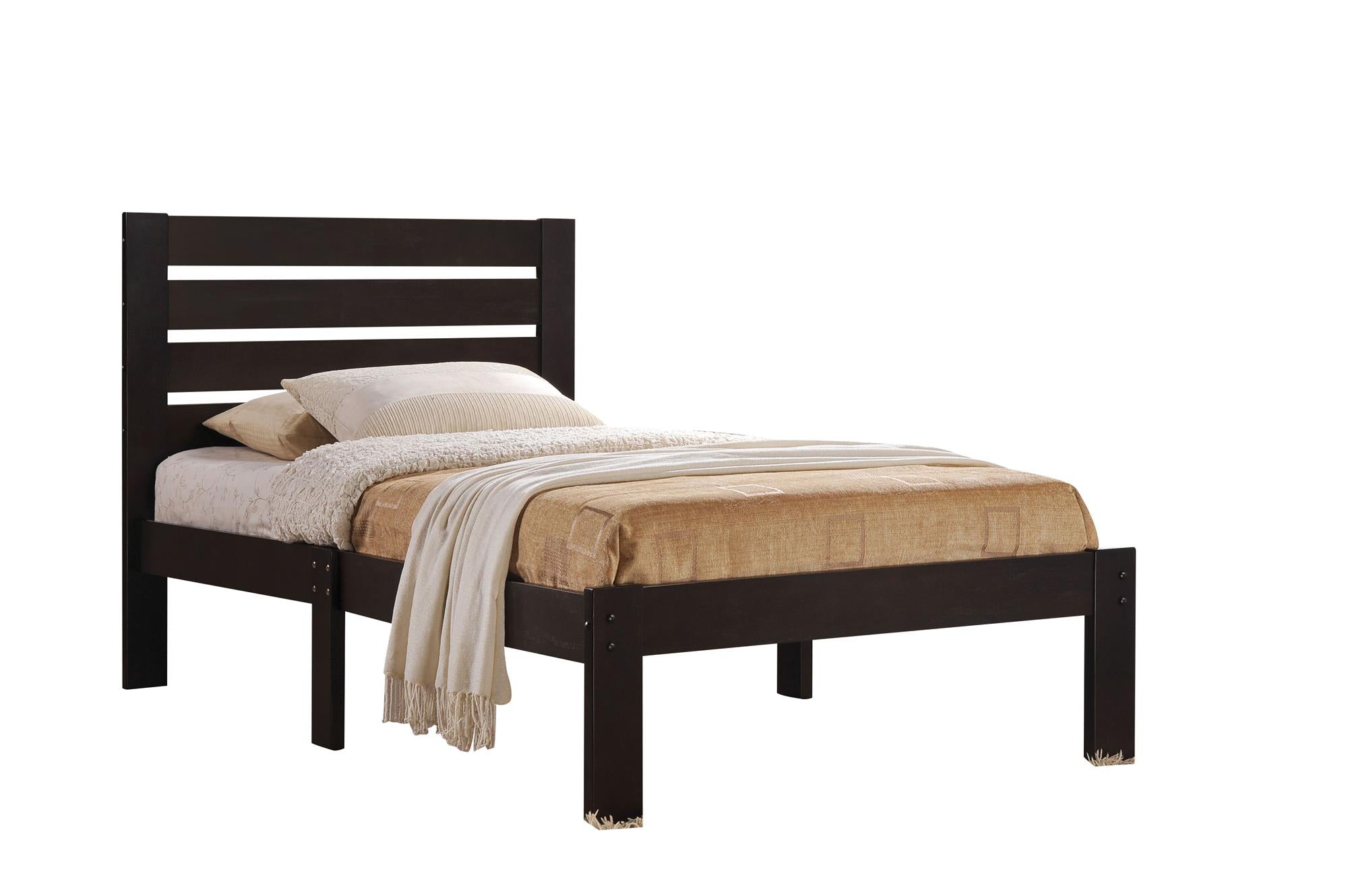 Elevate Your Bedroom with Wooden Slatted Headboards Low Profile