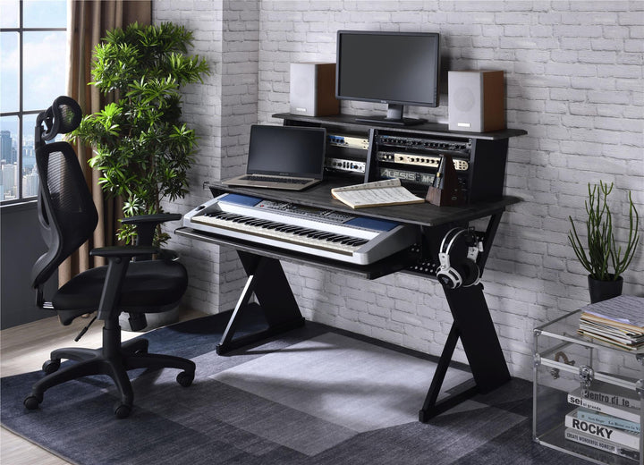 annette music desk - Black