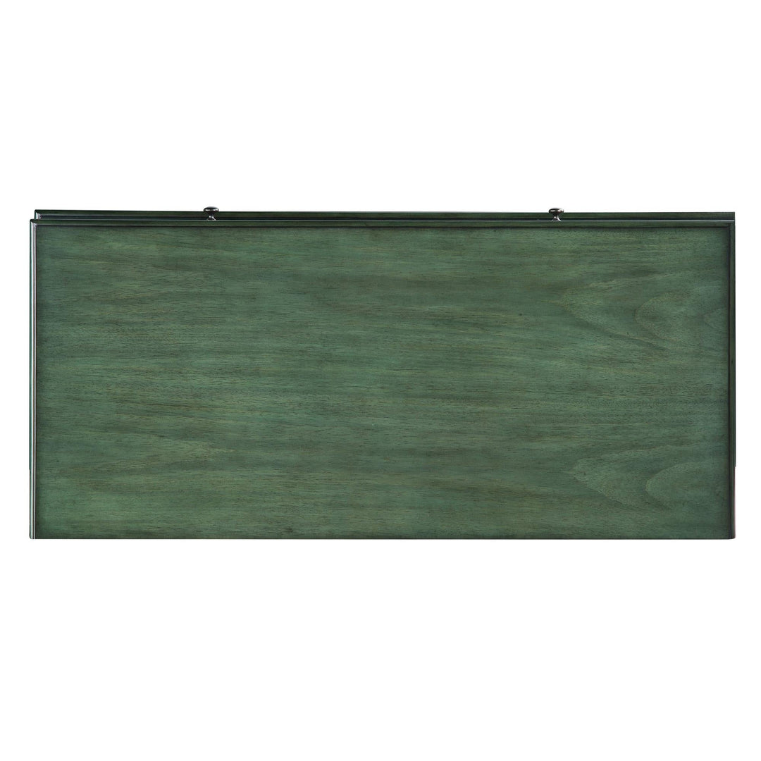 Farmhouse Learning Writing Desk with 2 drawers - Green