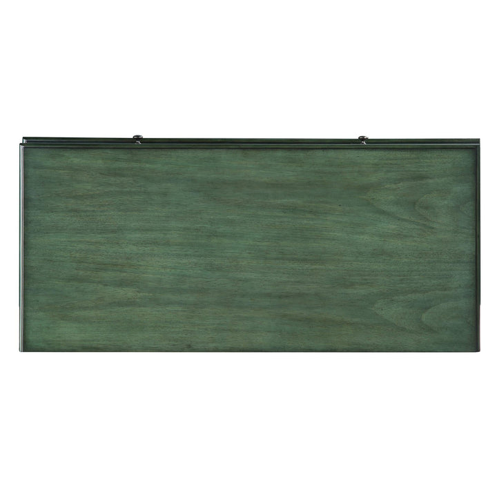 Farmhouse Learning Writing Desk with 2 drawers - Green