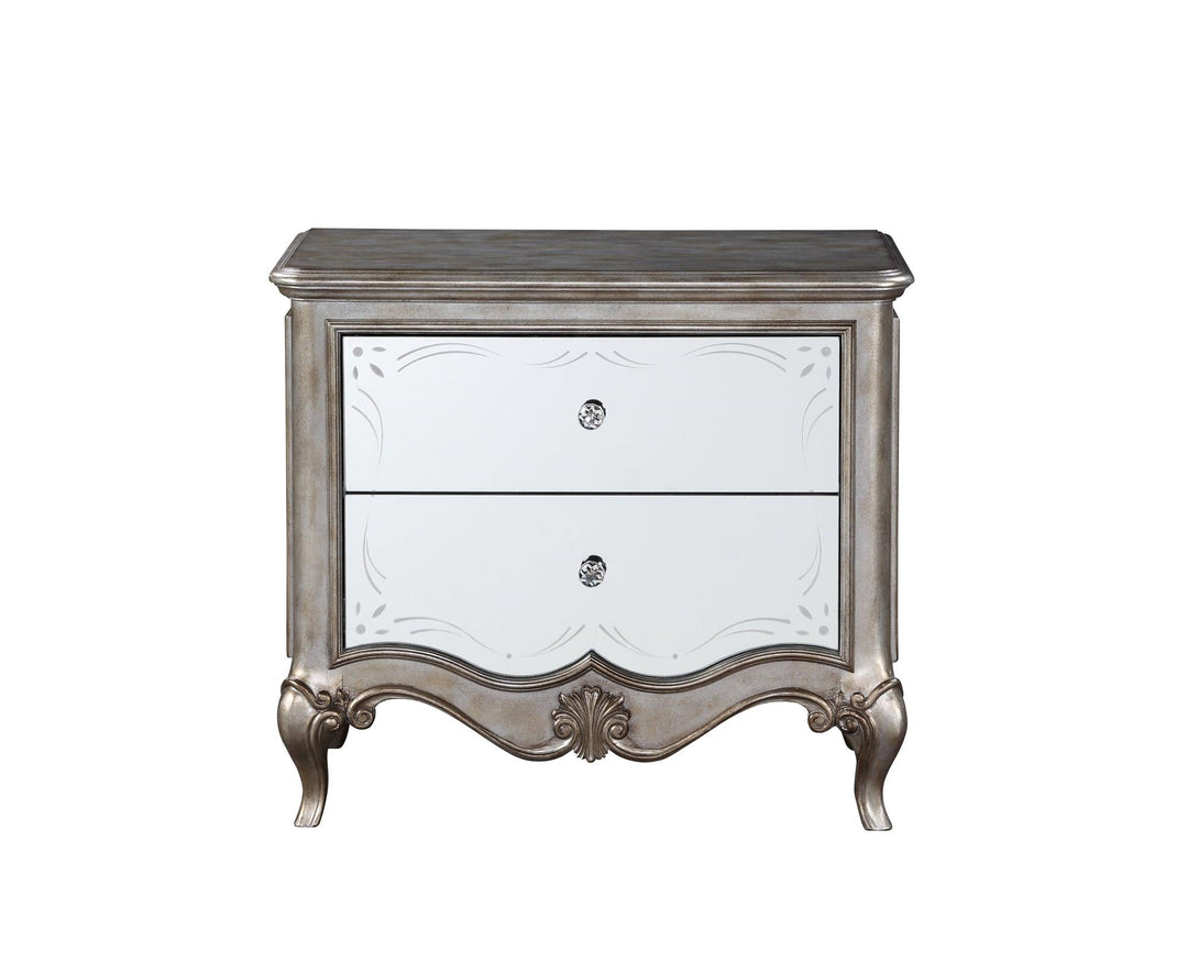 Esteban Nightstand with 2 Drawers  -  N/A
