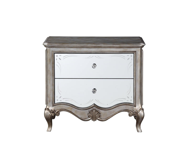 Esteban Nightstand with 2 Drawers  -  N/A