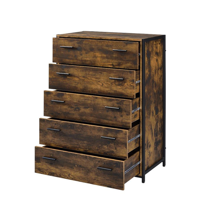 rustic 5 drawer dresser - Rustic Oak