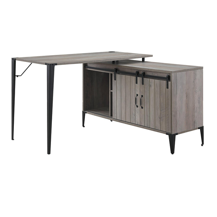 writing desk with cable management - N/A