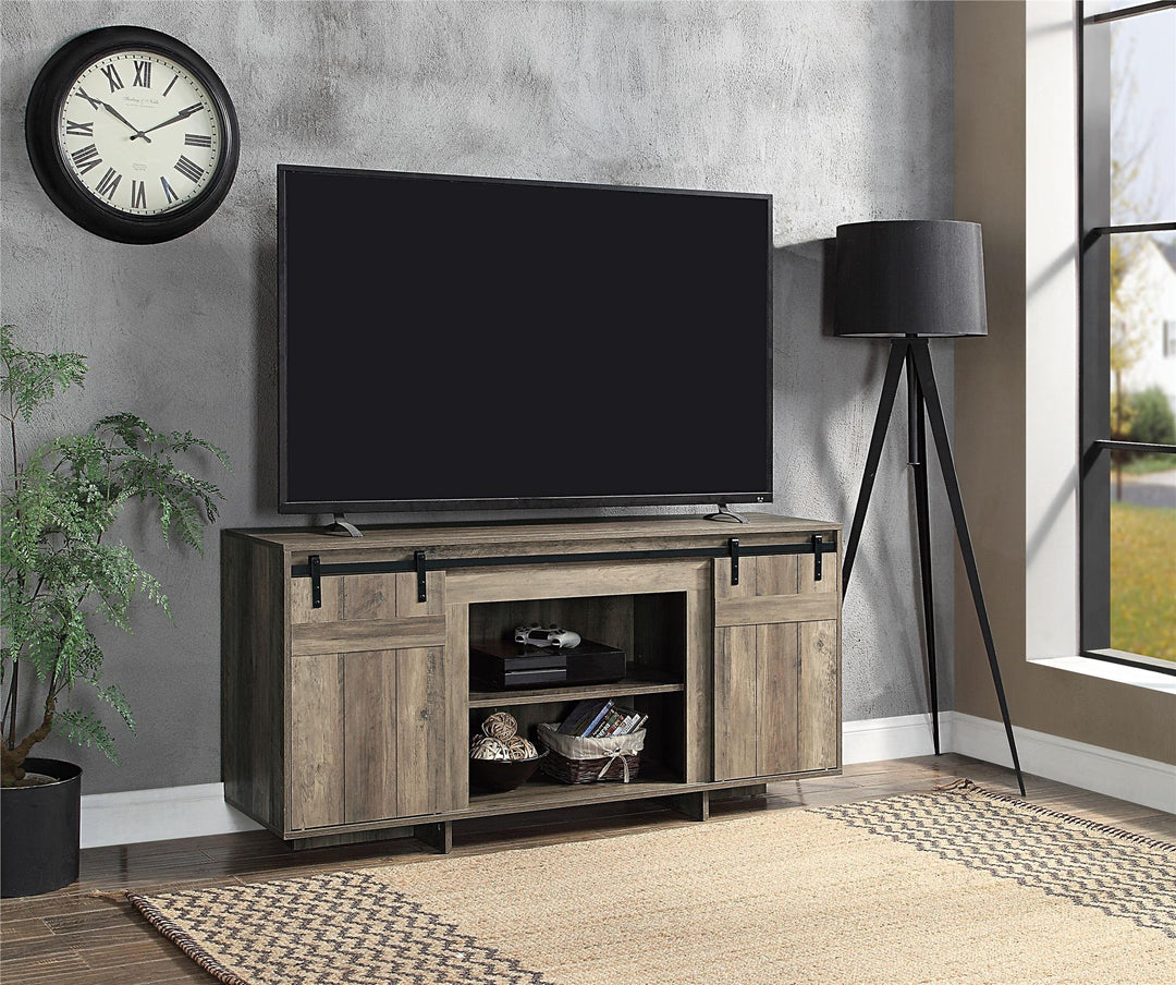 Modern Farmhouse 60" TV Stand - Natural