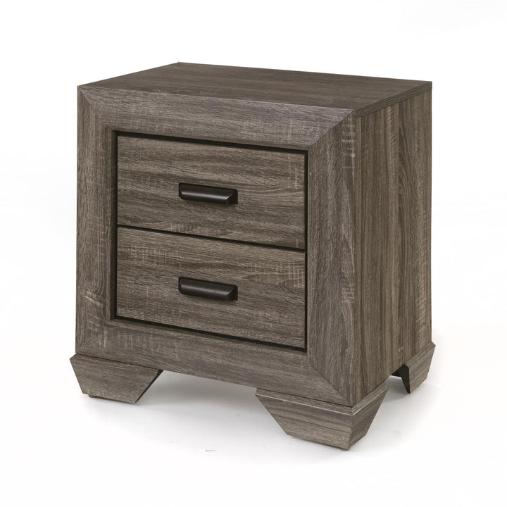Stylish wood drawer nightstands -  N/A