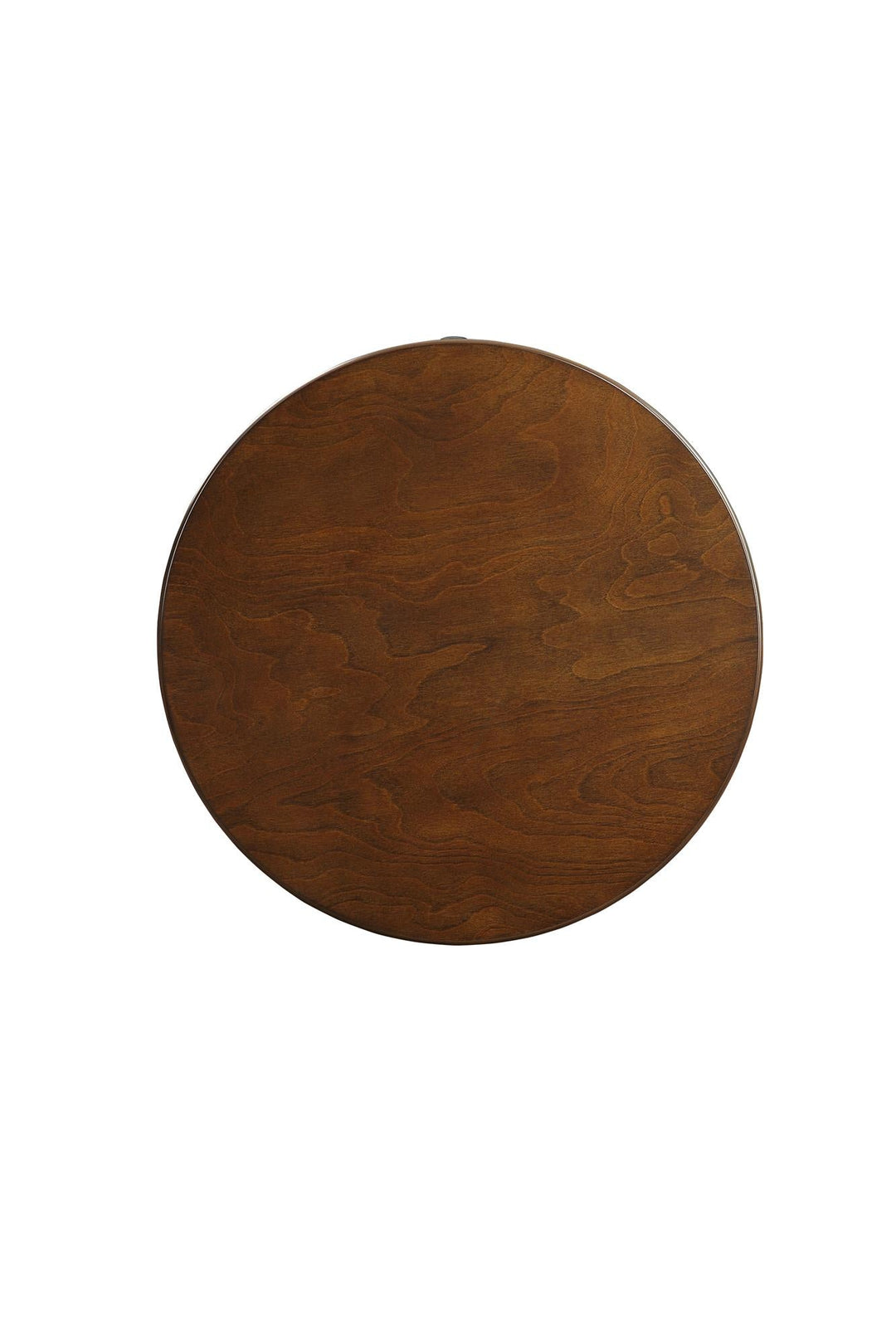 End Table with Lower Compartment - Walnut