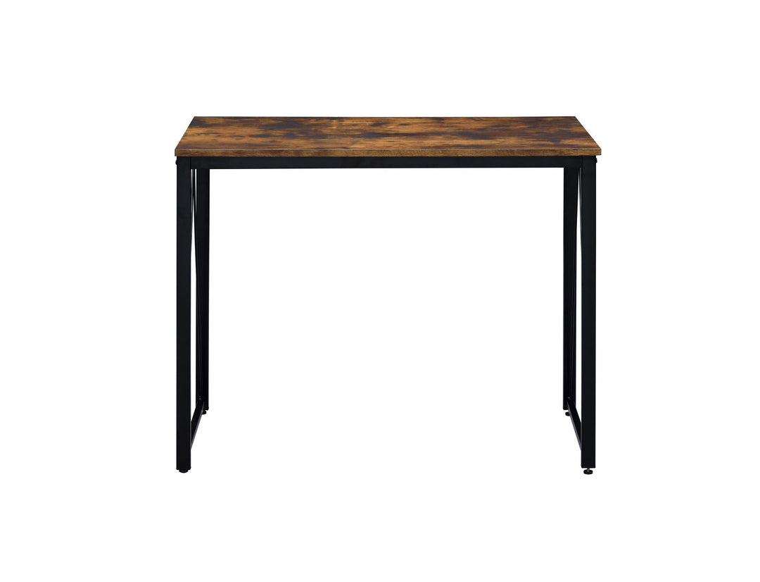 Rectangular Writing Desk for home office - Weathered Oak