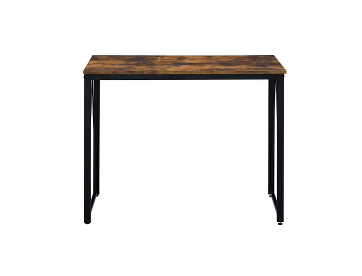 Rectangular Writing Desk for home office - Weathered Oak