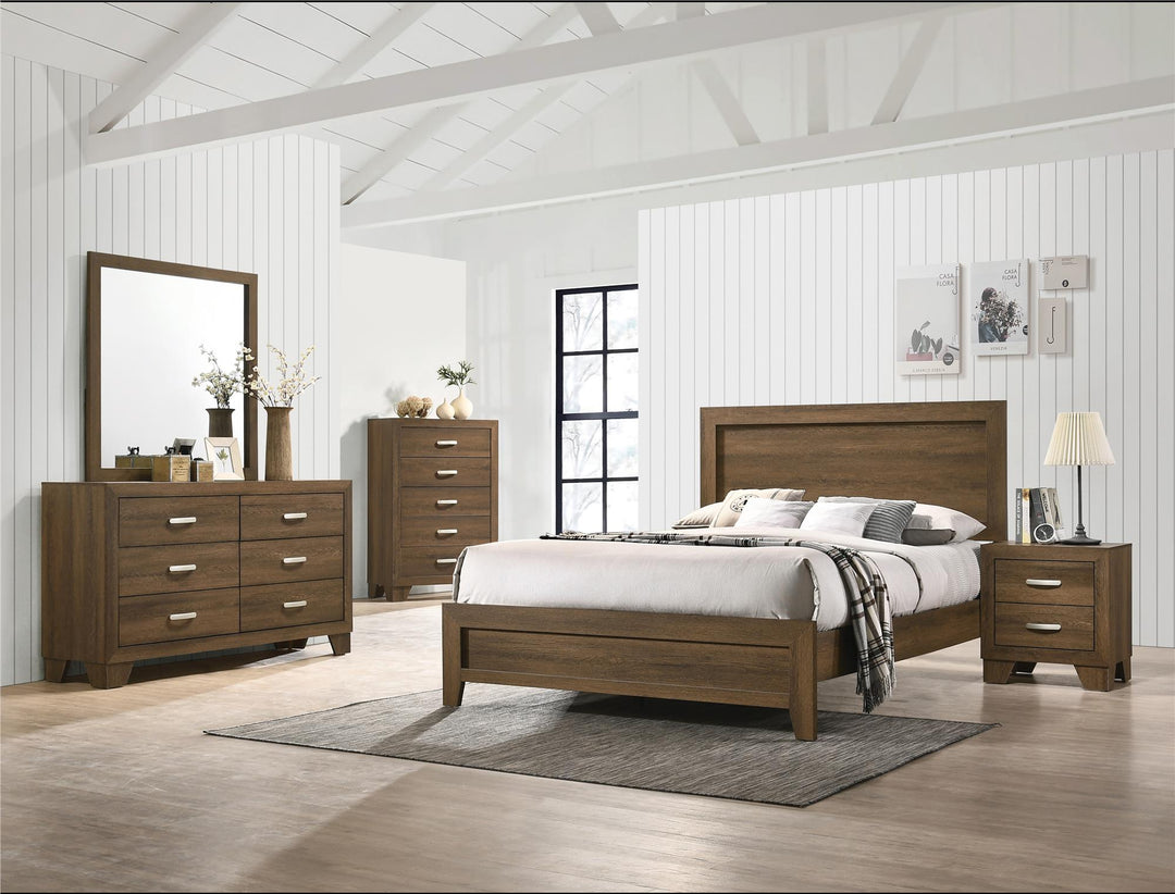 Dual-drawer Miquell bedside storage -  N/A