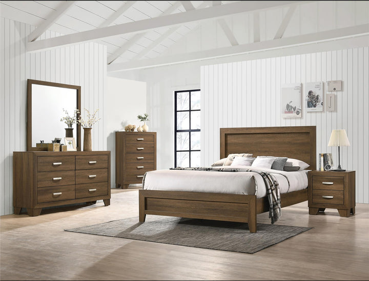 5 Drawer Dresser for Bedroom - Oak