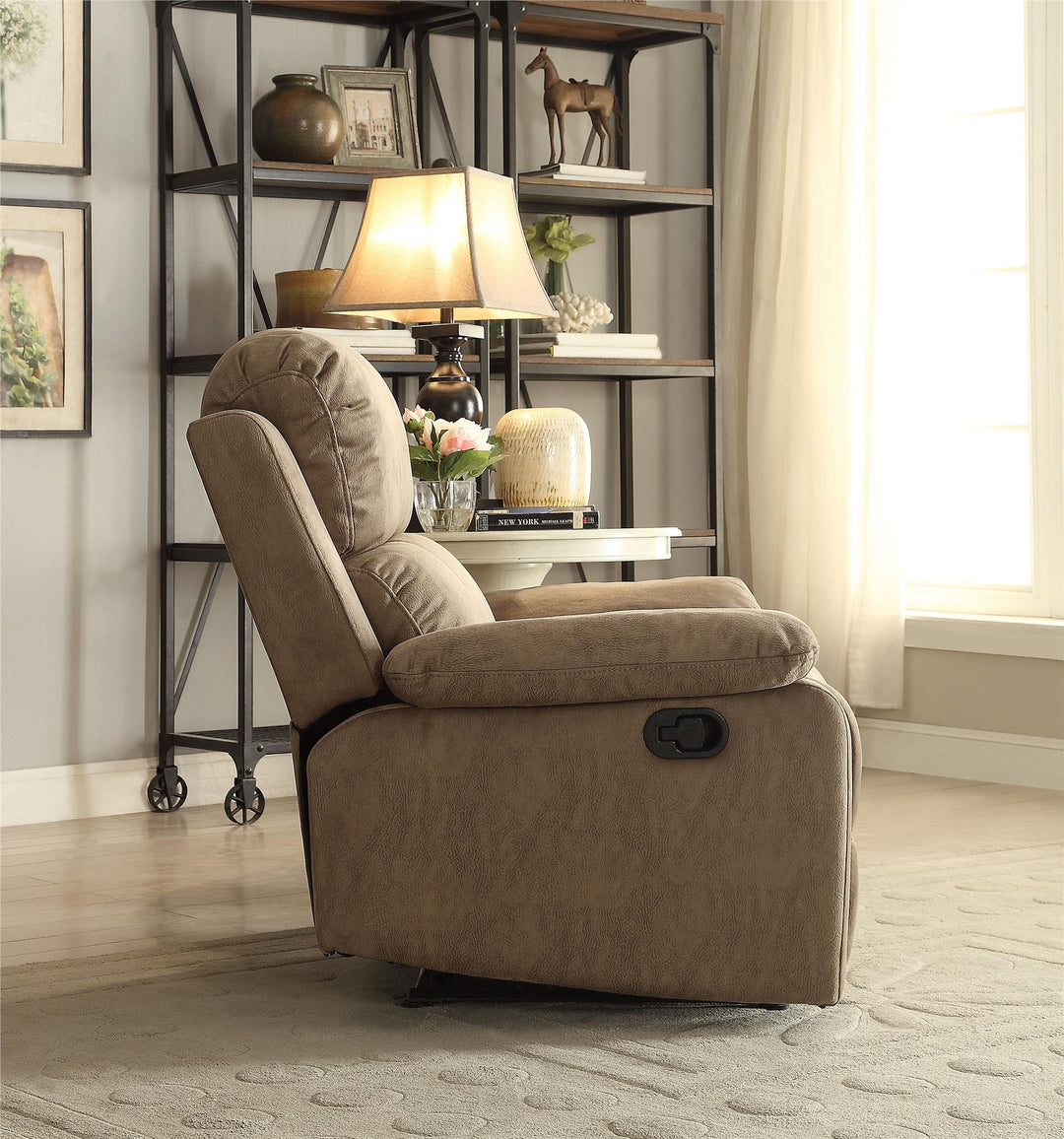 recliner with memory foam - N/A