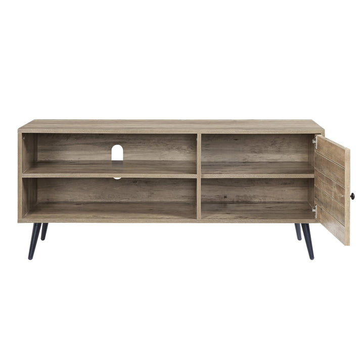 1 door storage tv stand - Rustic Oak