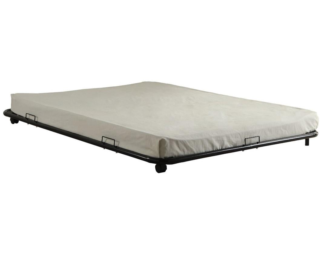 Twin Size Trundle Bed - Black