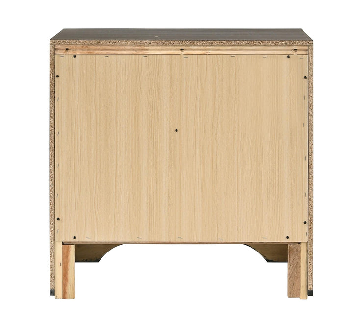 3 Drawer Bedside Table with Dovetail Drawer - Gray