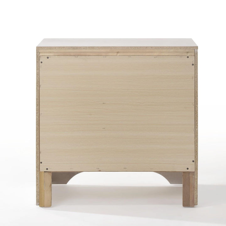 Dovetail Bedside Table with 3 Drawers - White
