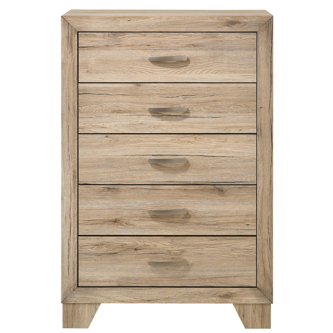 5 drawer dresser chest - Natural