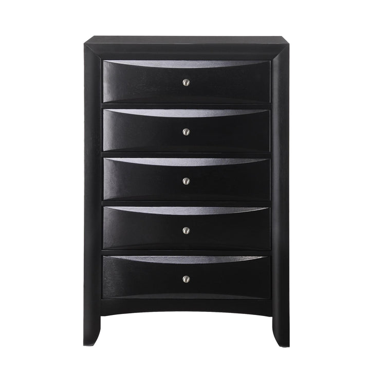english dovetail bedroom accents - Black