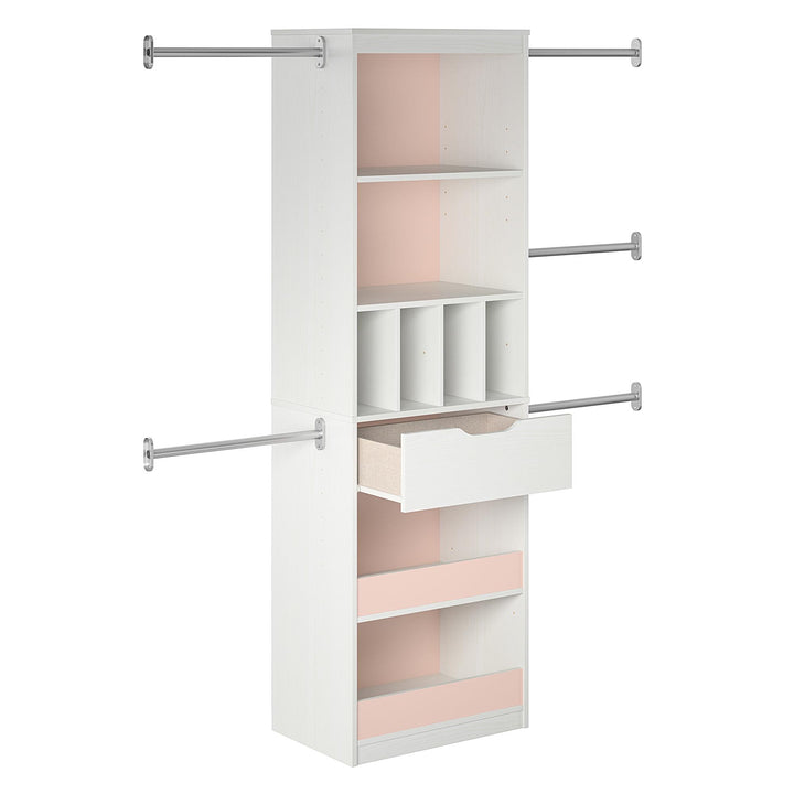 Modern closet designs for efficient storage -  White