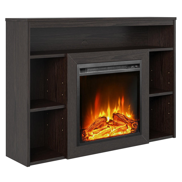 Mantel fireplace for stylish homes -  Espresso
