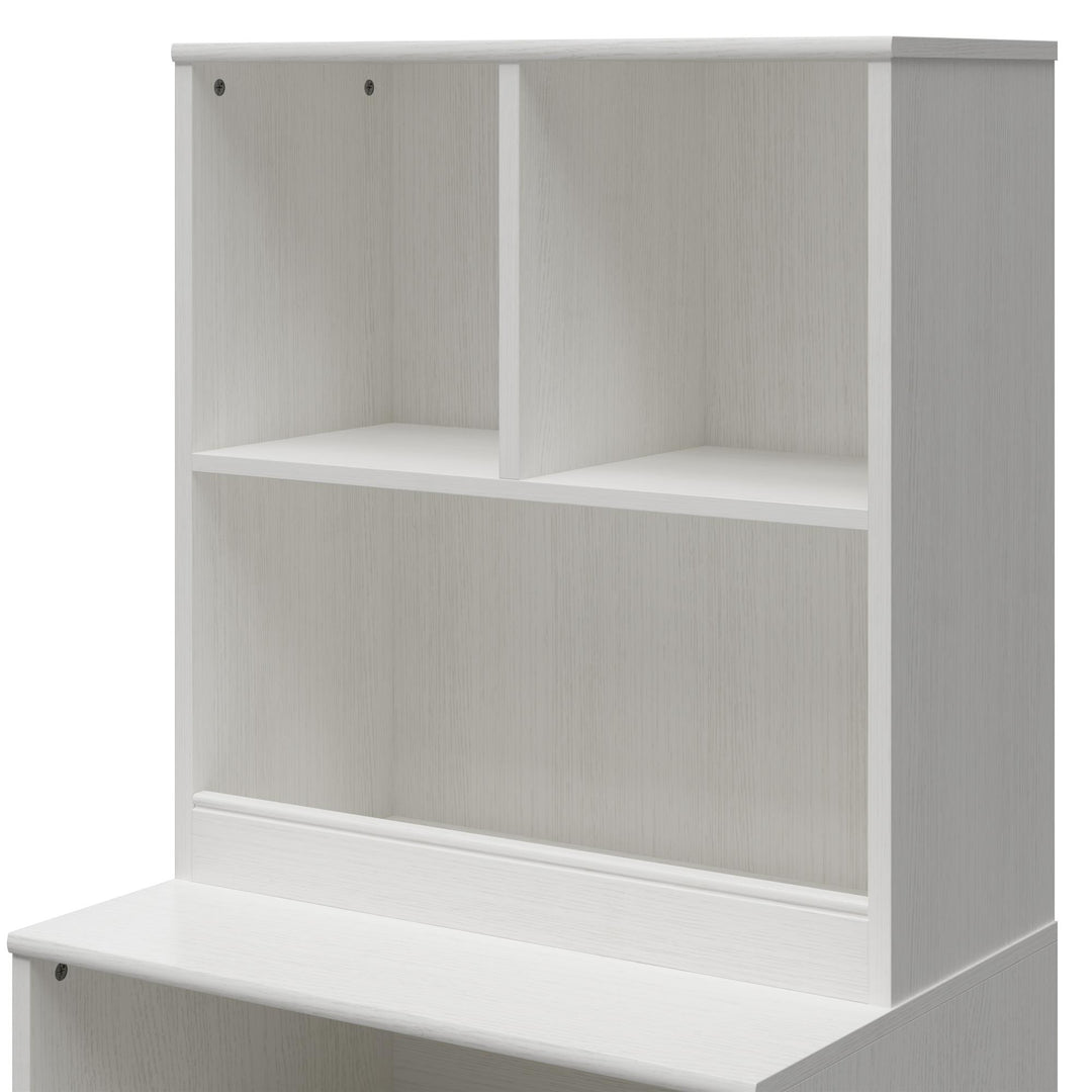 Durable kids storage furniture for playroom - White