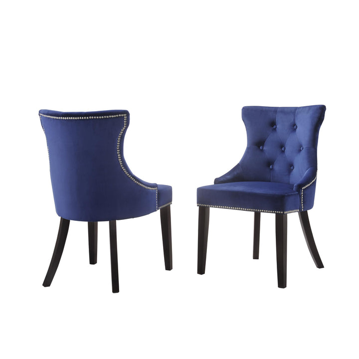 Tufted Upholstered Chair - Navy