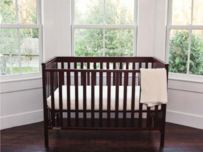 Chemical Free Virgin Wool & Organic Coconut Core Crib Mattress - N/A - Crib