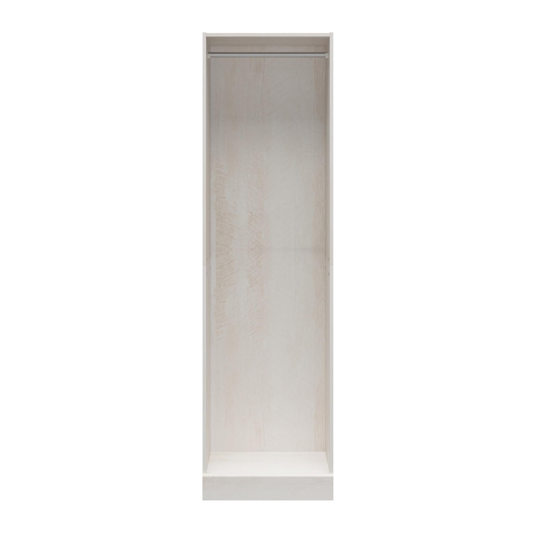 Long Item Hanging Rod Option - Ivory Oak