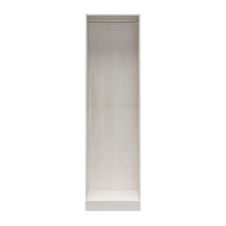 Long Item Hanging Rod Option - Ivory Oak