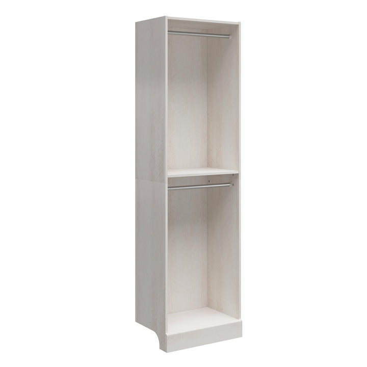 Craft Room Adjustable Shelving - Ivory Oak