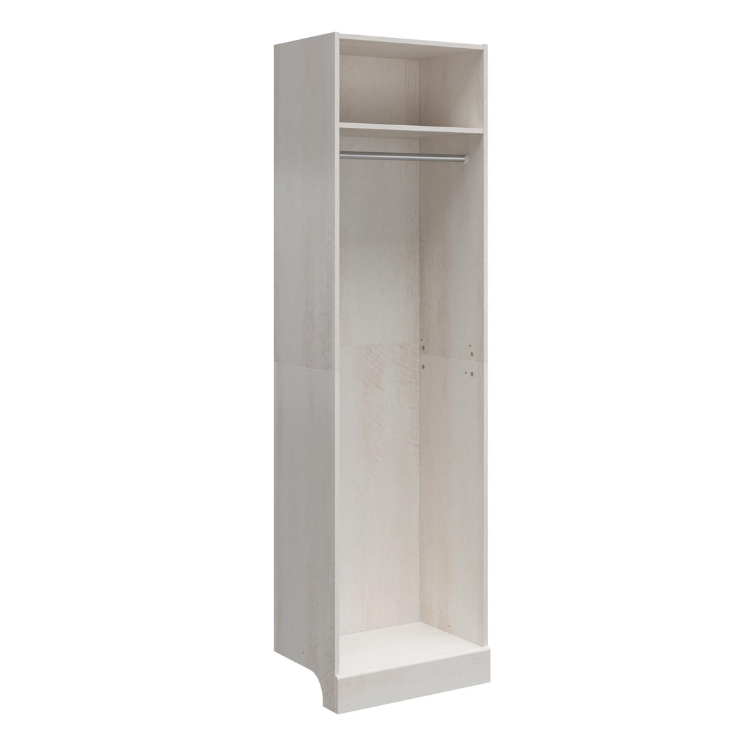 Versatile Room Organization Solution - Ivory Oak