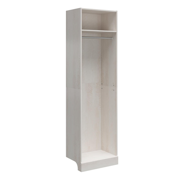 Versatile Room Organization Solution - Ivory Oak