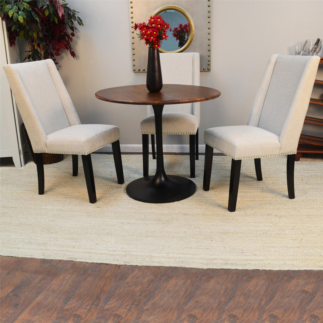 Upholstered Dining Chair - Cream