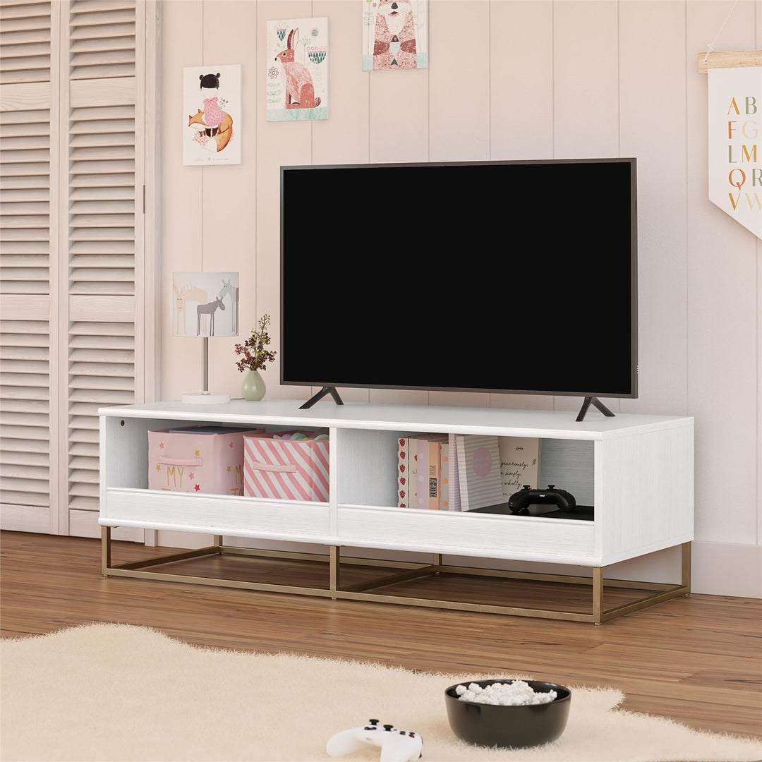Durable TV stand for kids -  White